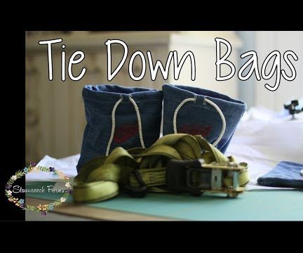 Easy DIY Upcycle Demin Bags