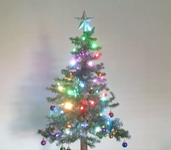 Color-changing RGB Christmas Tree Lights