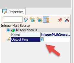 In Visuino Set Components