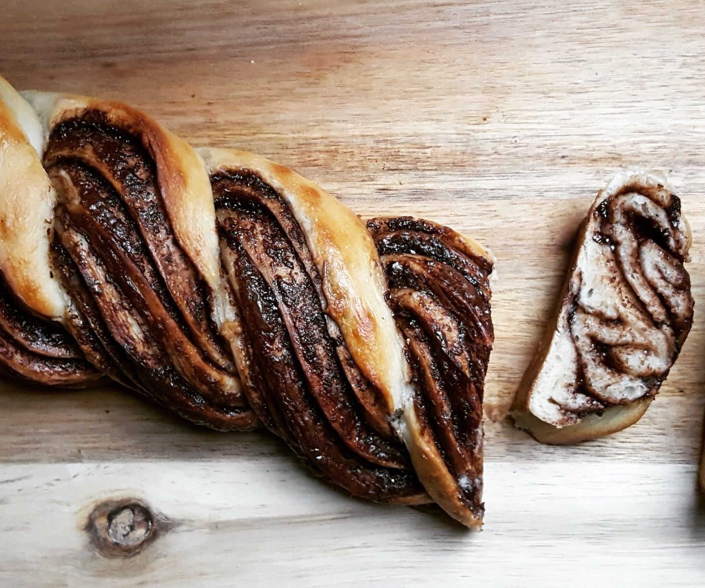 Braided Nutella Bread