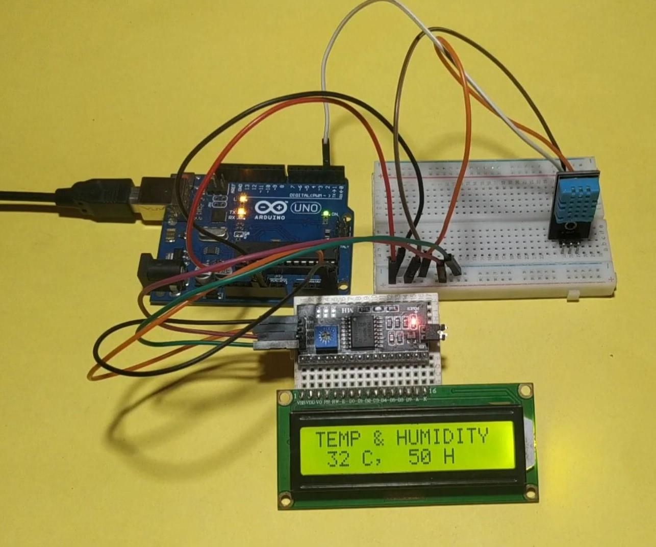 TEMPREATURE AND HUMIDITY TRACKING