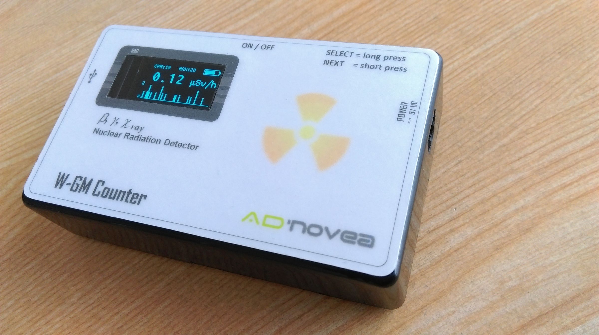 WGM Count IoT (Wifi) for Radioactivity Monitoring 3 Steps (with