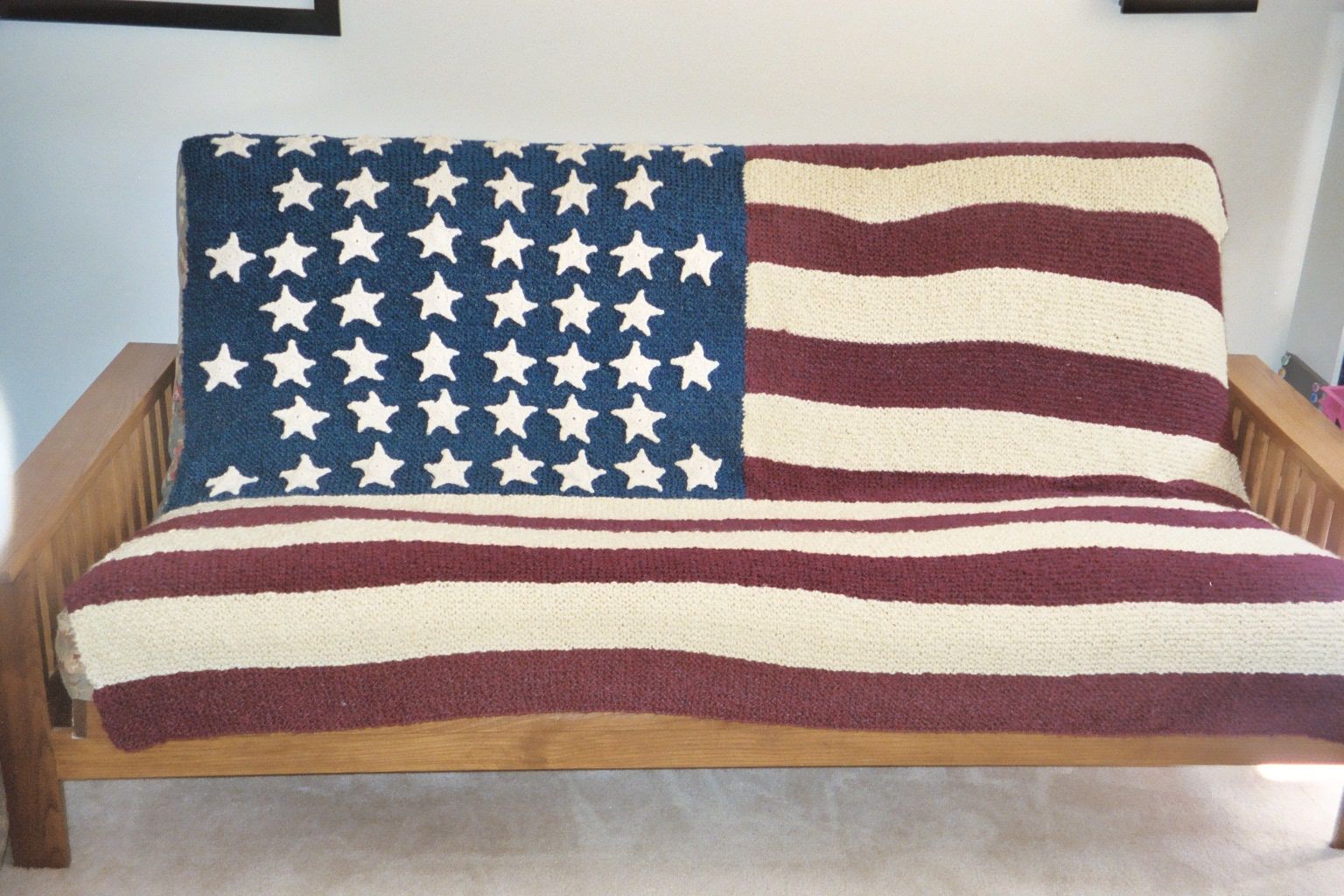 American Flag Blanket Instructables