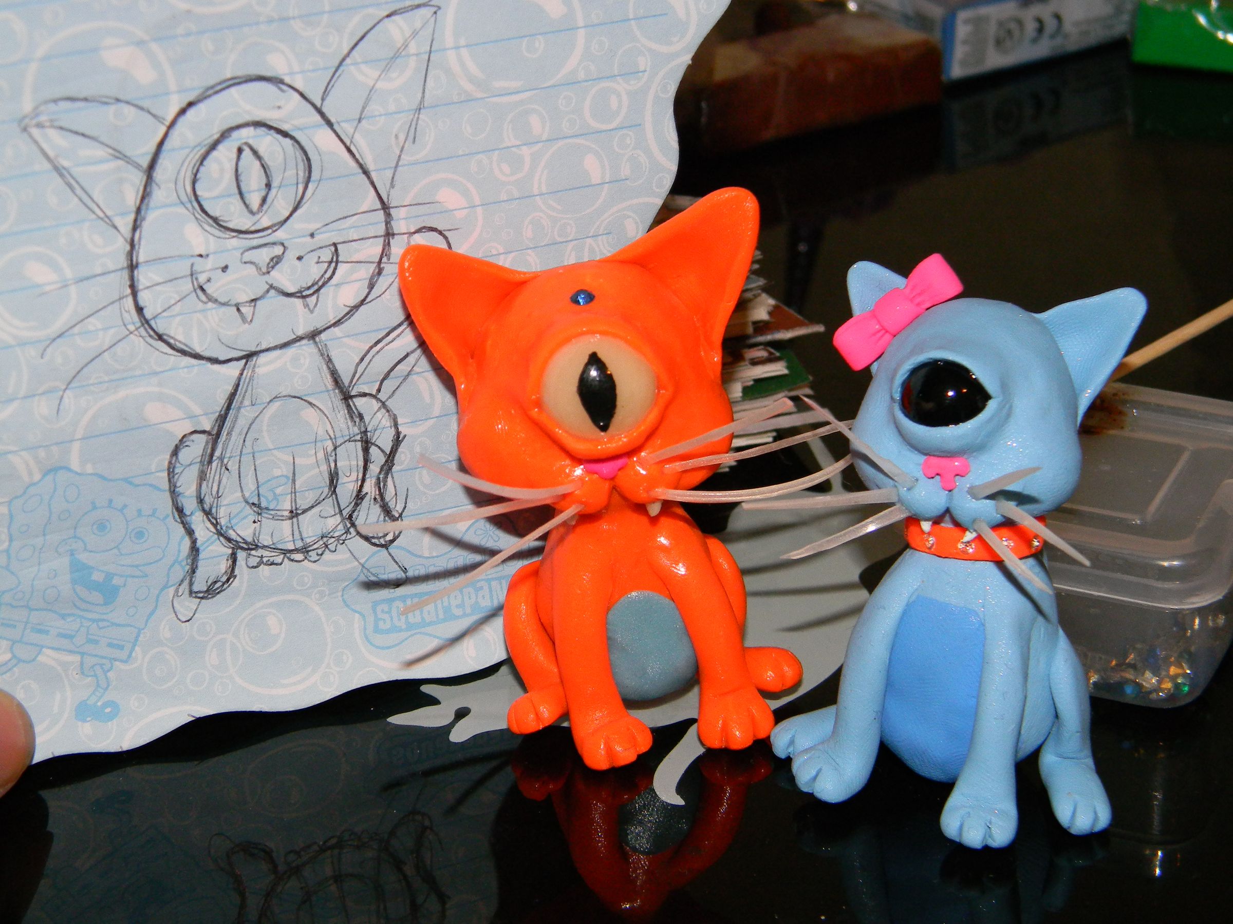 How to Make Your Very Own Cyclops Kitty!