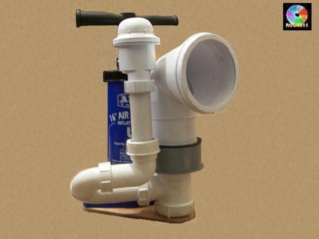 Loud Foghorn From Plumbing Parts