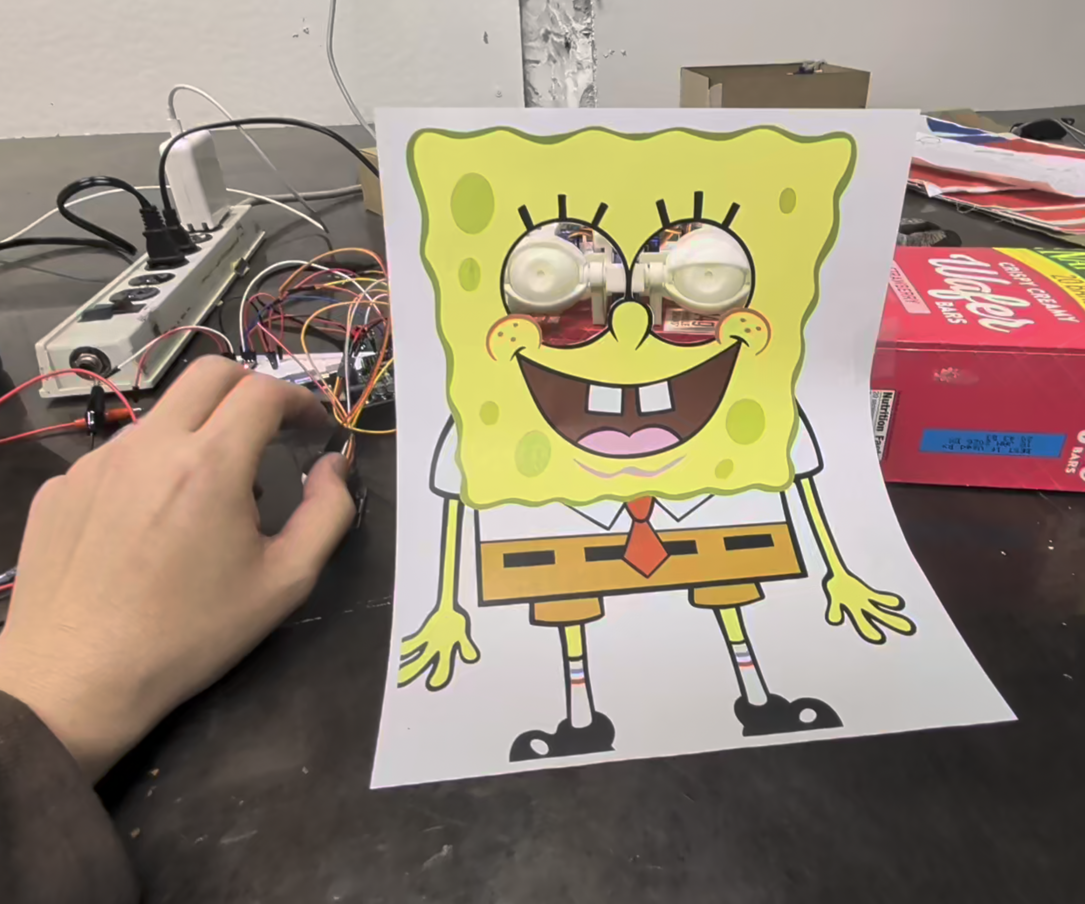 Animatronic W/ Spongebob Face & Audio