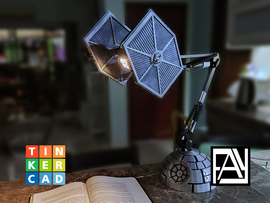 Tie-fighter Desk Lamp : 6 Steps (with Pictures) - Instructables