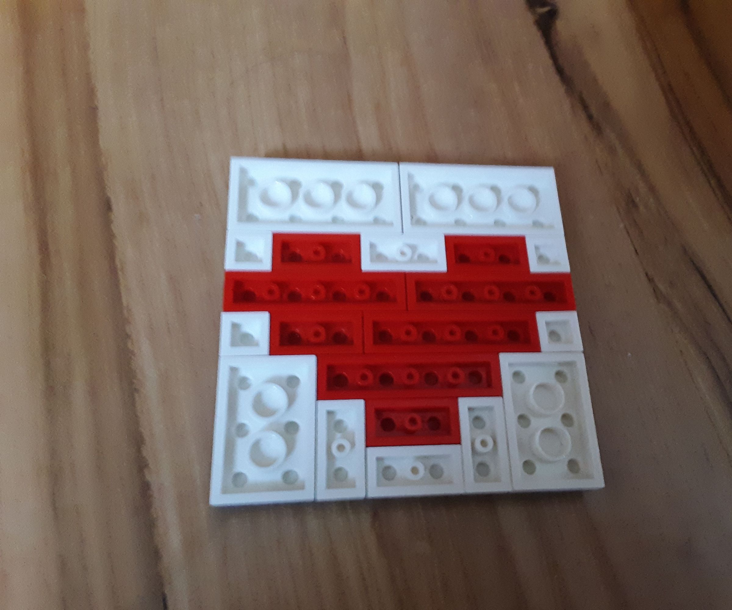 Lego Heart Coaster