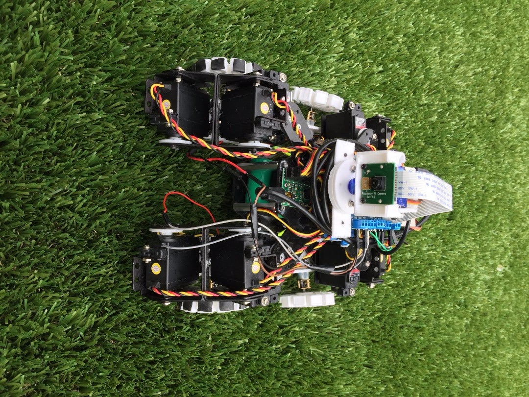 Husky I : Quadruped Live Streaming Bot With Raspberry Pi 