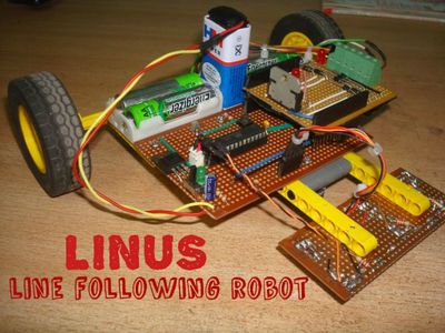 LINUS: the Line Following Robot