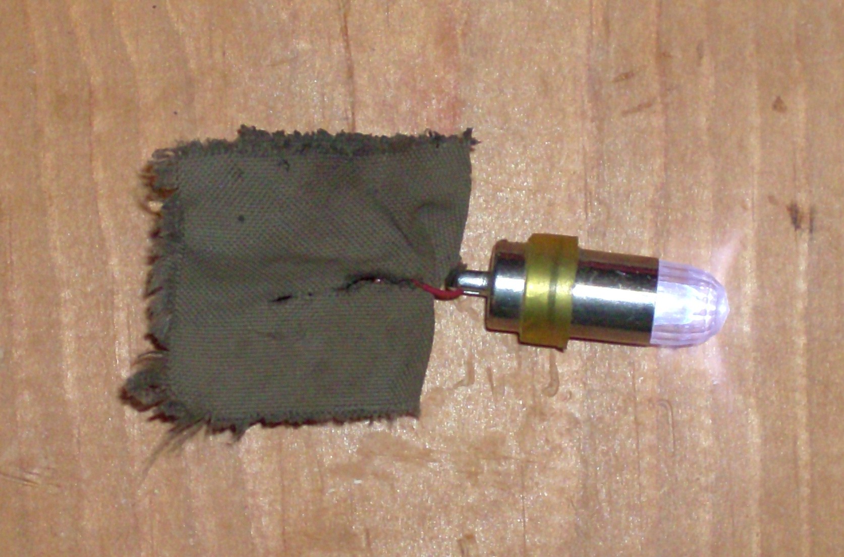 Night time ammunition for the aerosol powered paintball gun