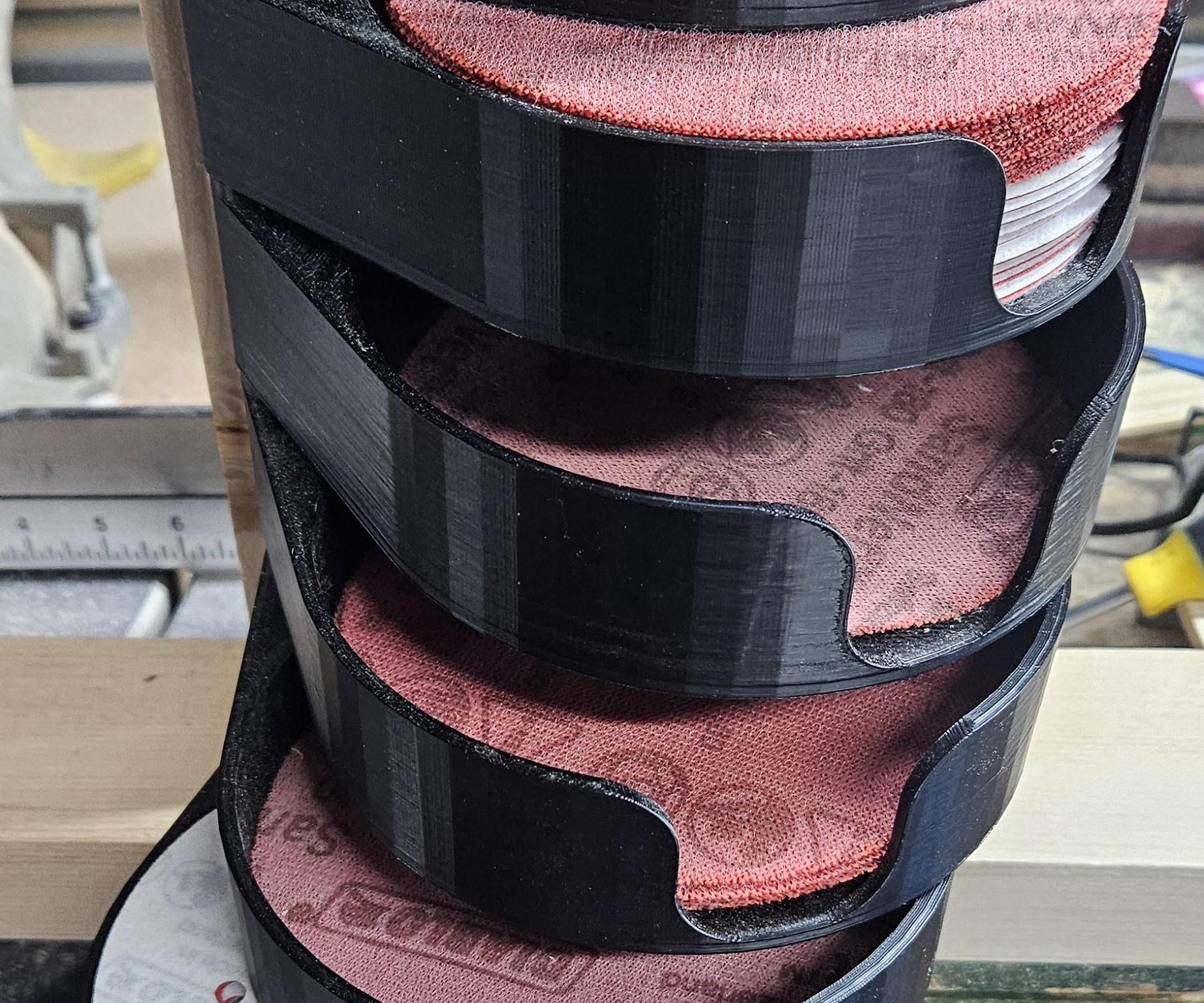 5in Sanding Disc Organizer
