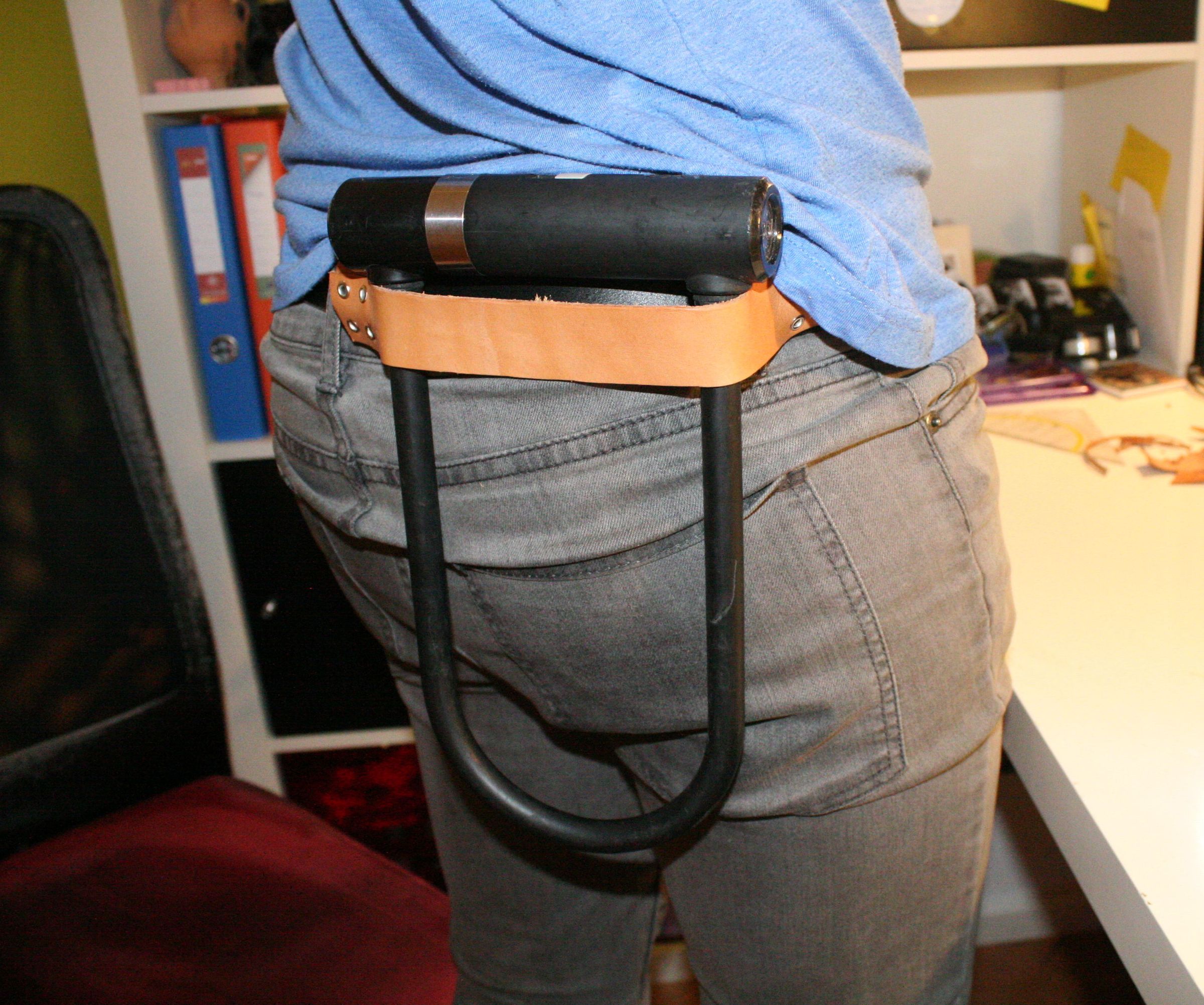 Easy Leather U-Lock Holster