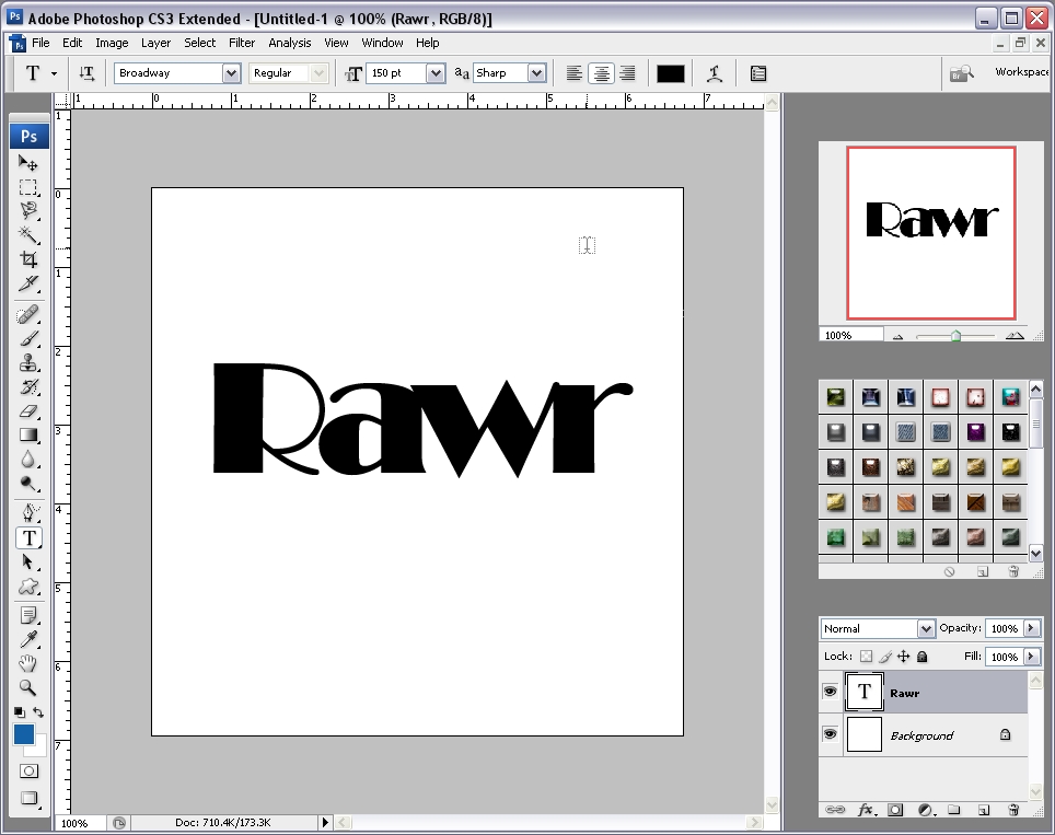 Adobe Photoshop CS3: Glossy Style for Dummies : 3 Steps