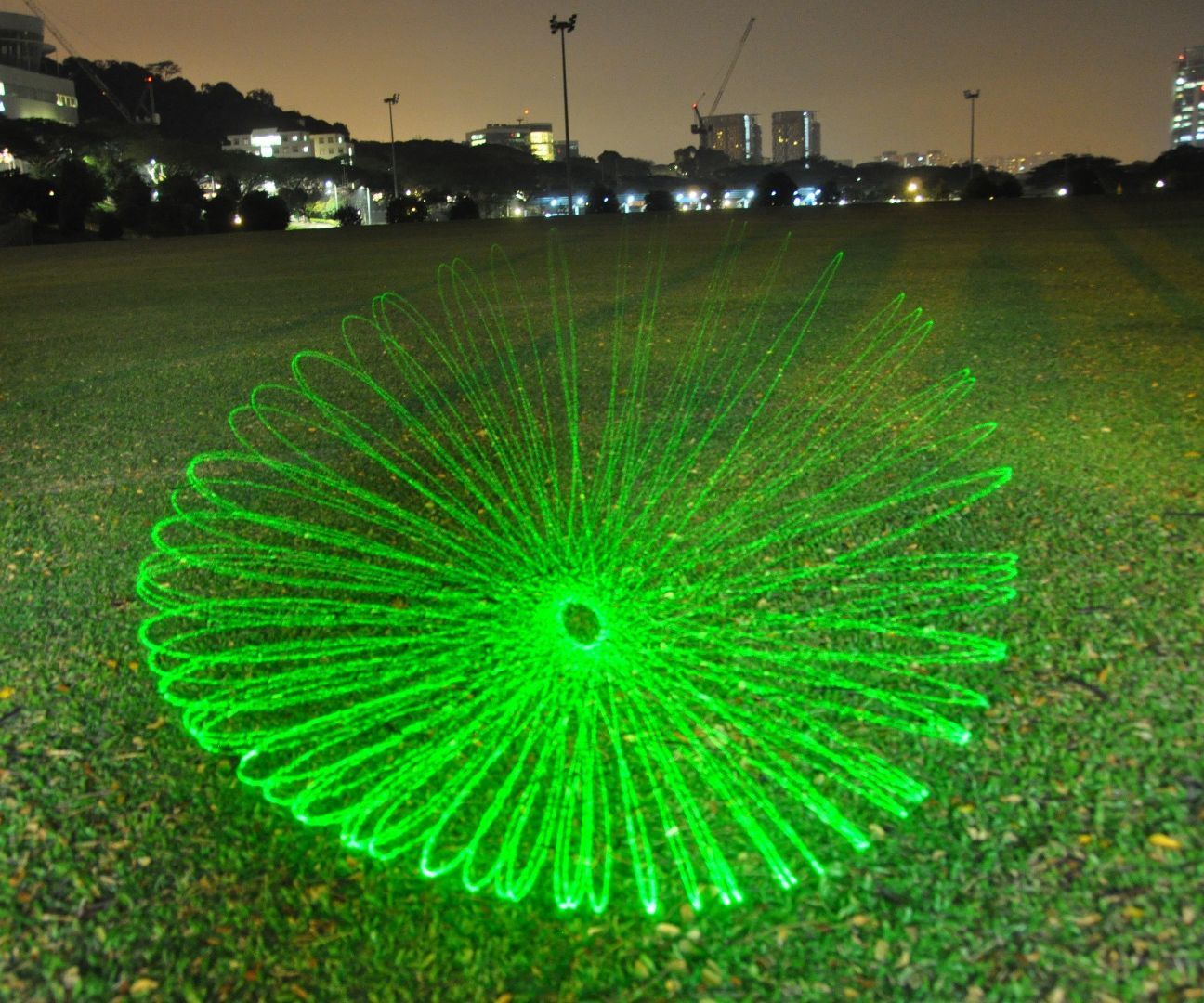 Laser Spirograph Sound Visualizer (LSSV)