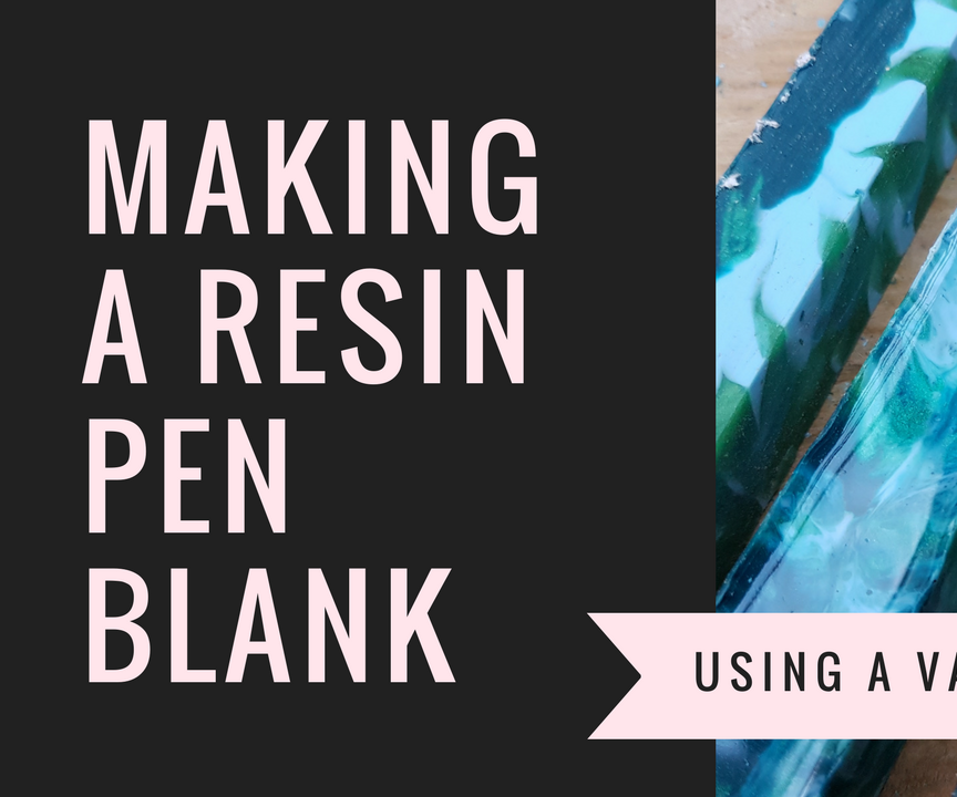 Making a resin pan blank