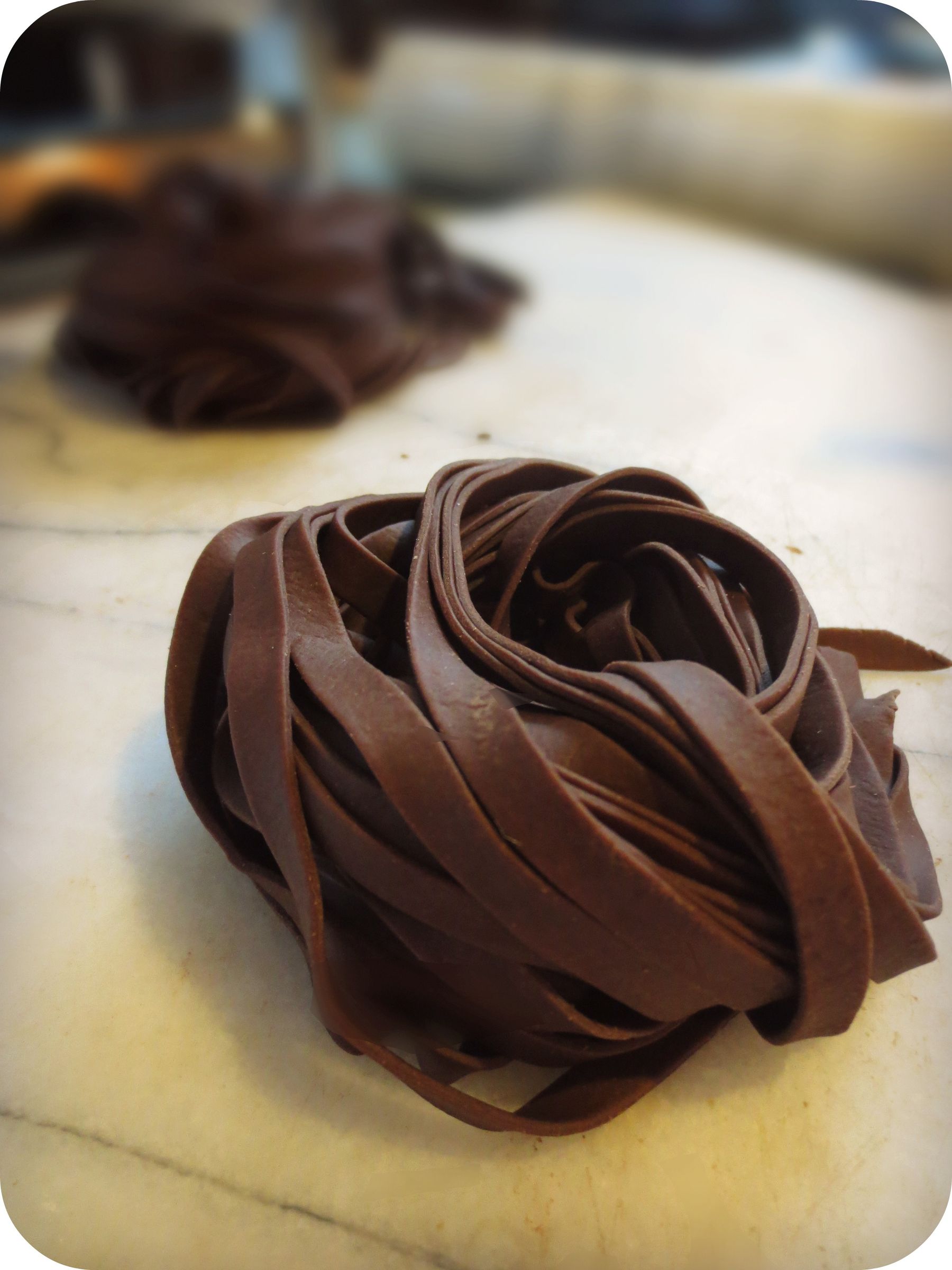 Chocolate Pasta ~ Pasta Di Cacao