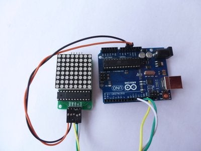 DOT Matrix (8x8) Using Arduino : 6 Steps - Instructables