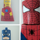 Super Block Hero Wall Art