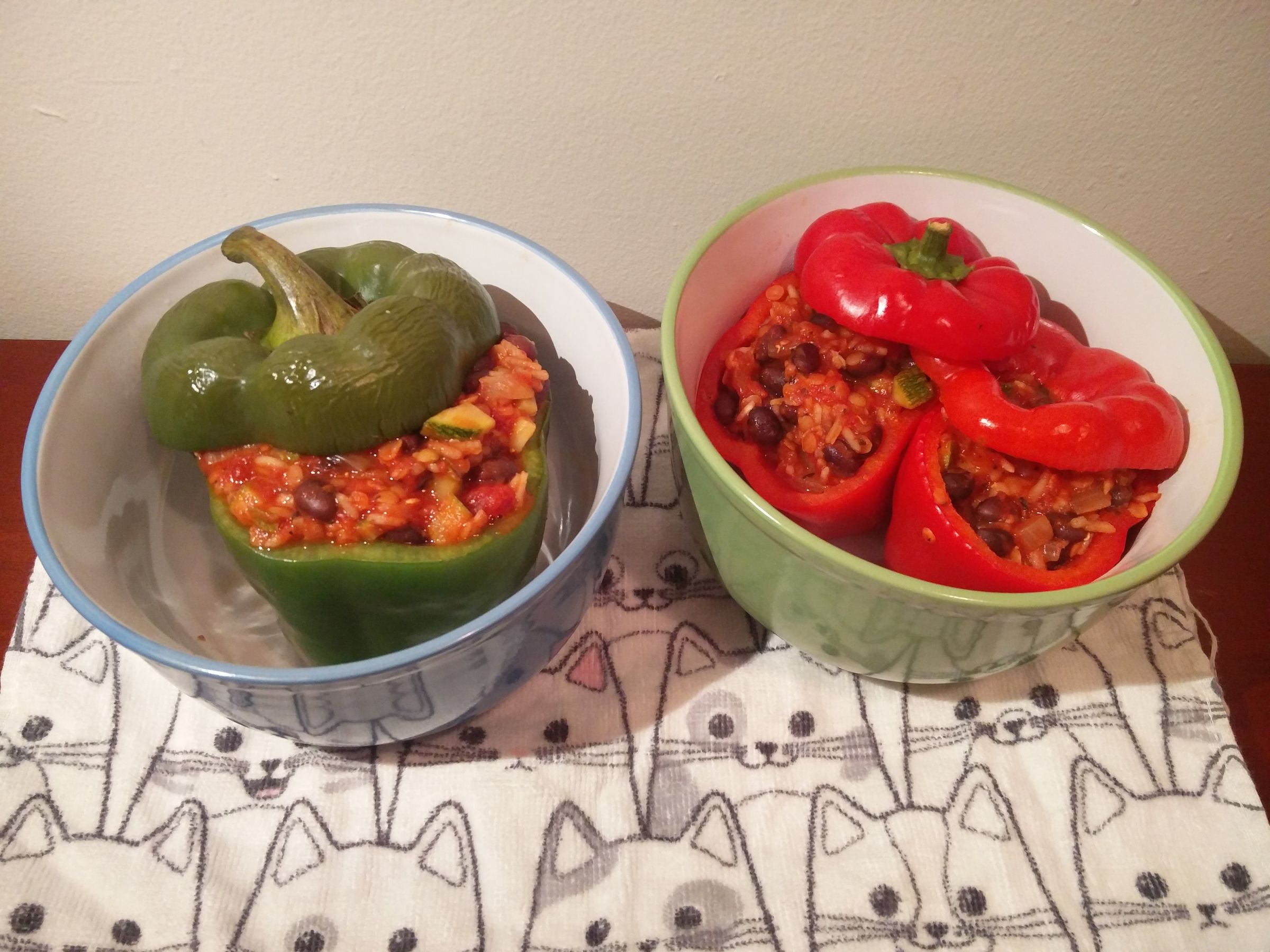 Vegan Stuffed Peppers 4 Steps (with Pictures) Instructables