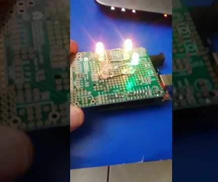 A Simple RGB LED Cube 2X2X2