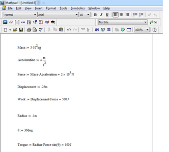 Mathcad Blocks Examples Mathcad Basics : 5 Steps - Instructables