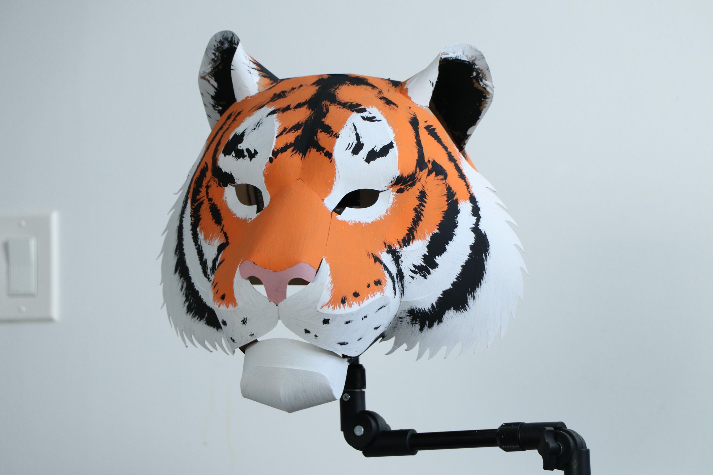 An Easy and Perfect Paper Tiger Mask