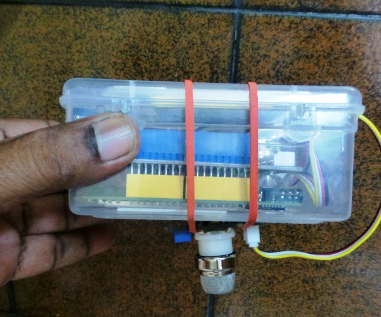 LPG / Biogas Detection System With MediaTek LinKIt One
