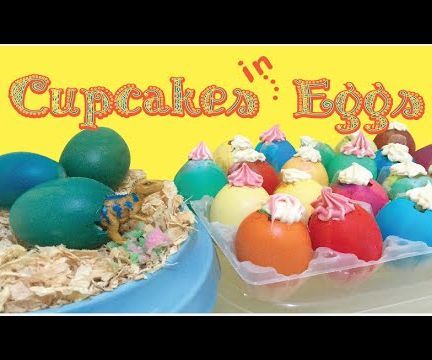 Cupcakes in Eggs