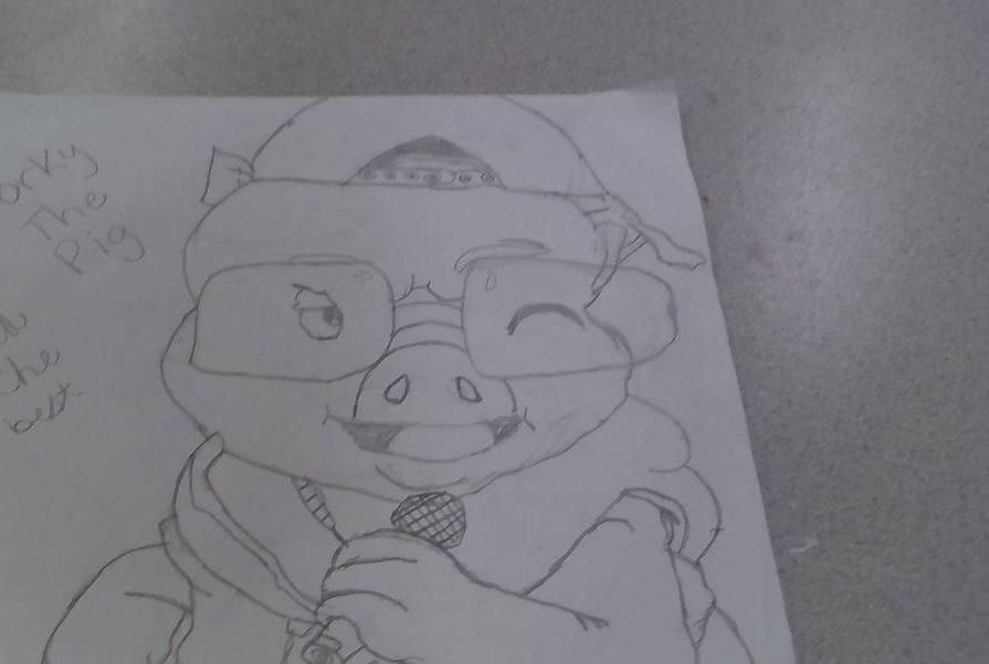 Porky the Pig Off of Space Jam