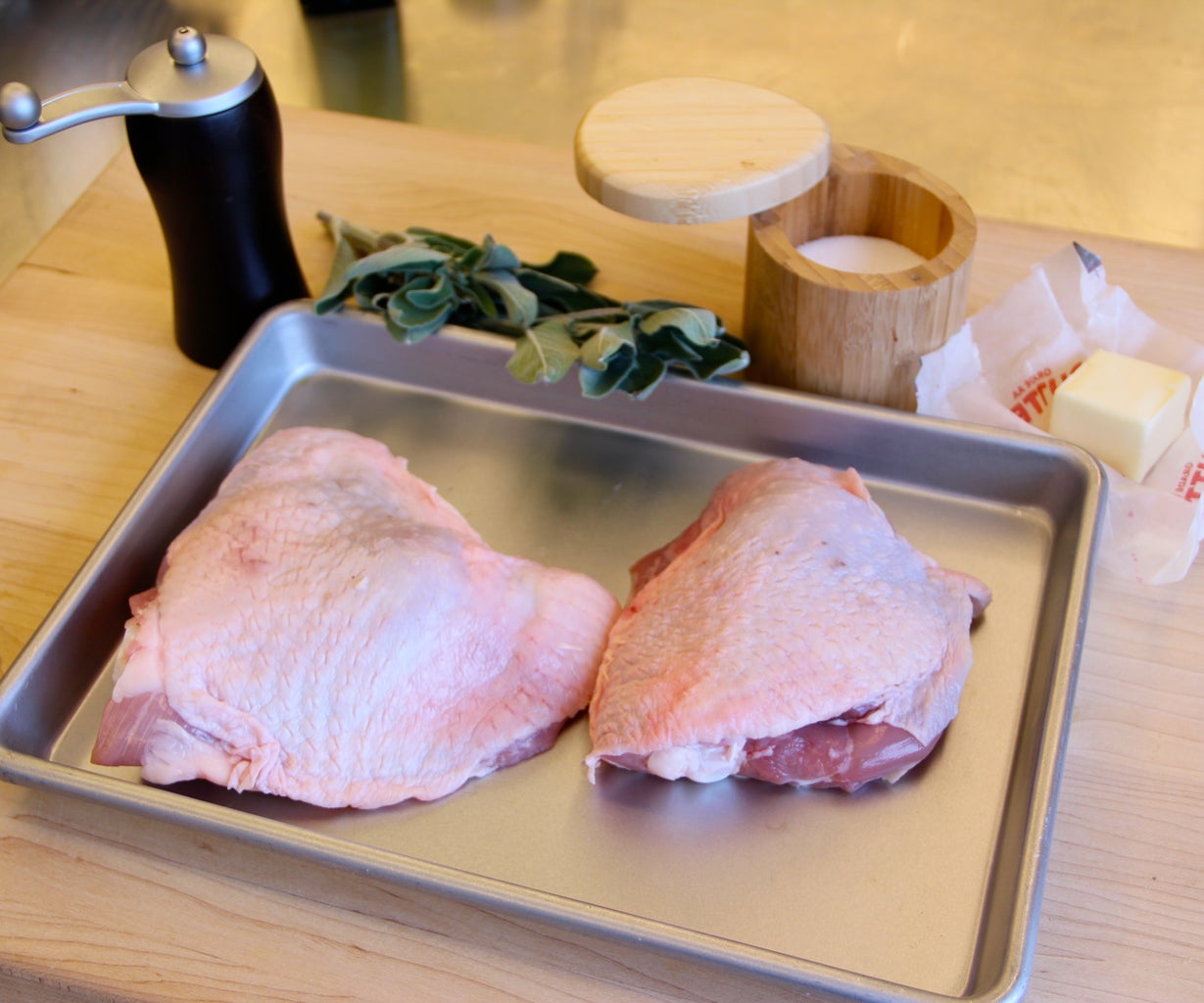 how to cook turkey thighs in oven