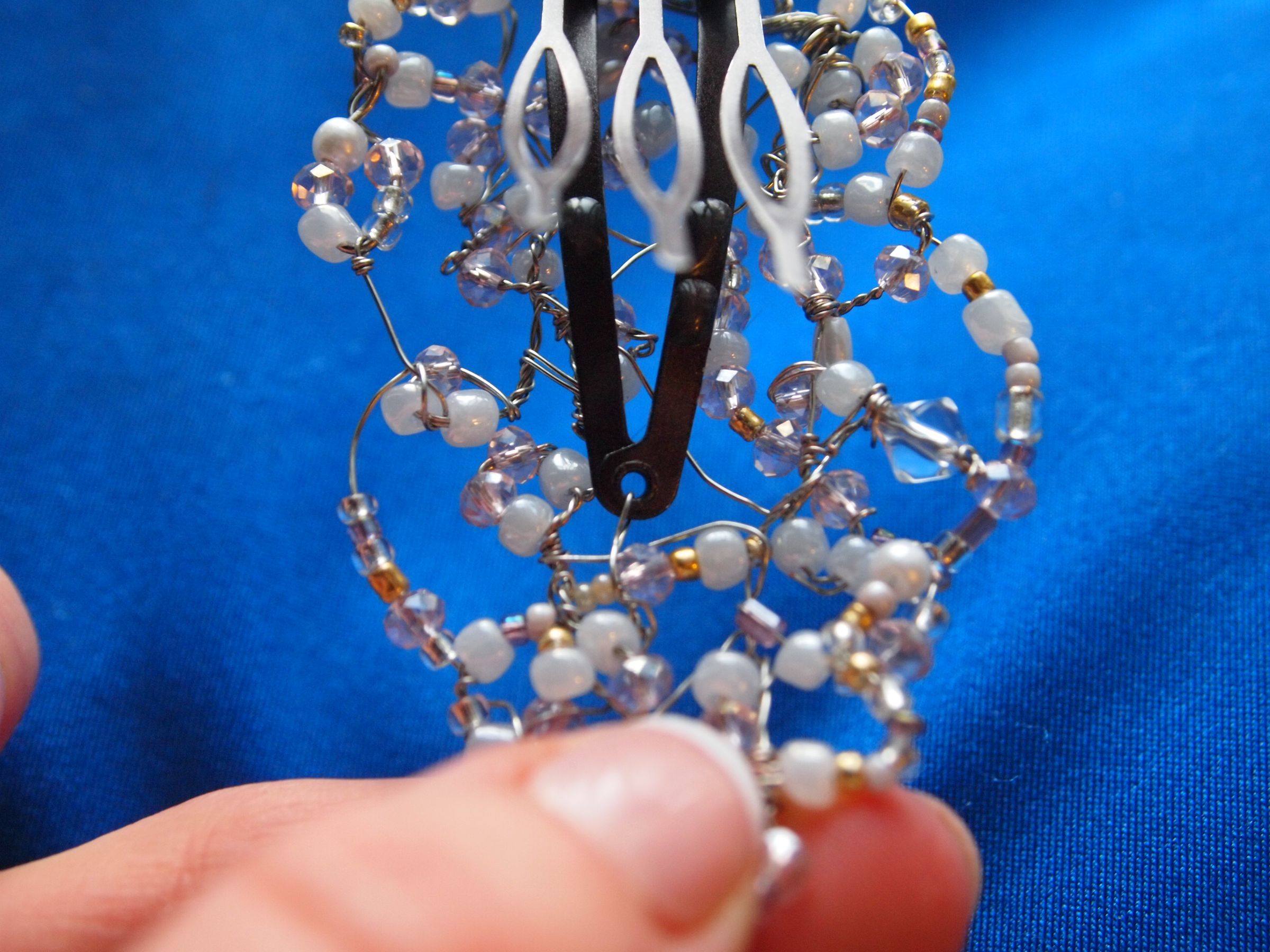 VintageInspired Beaded Hair Clip 4 Steps (with Pictures) Instructables