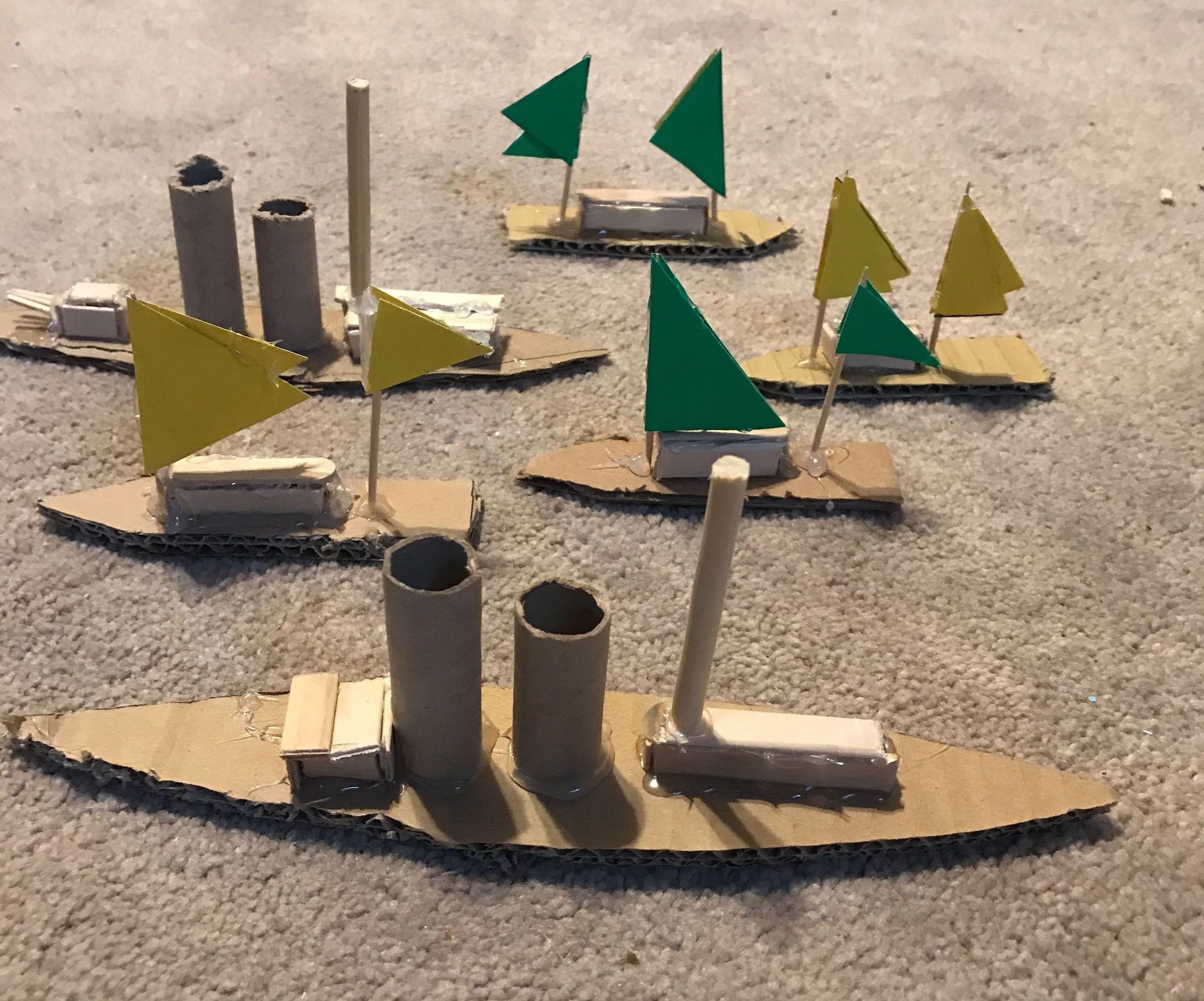 Miniature Boats