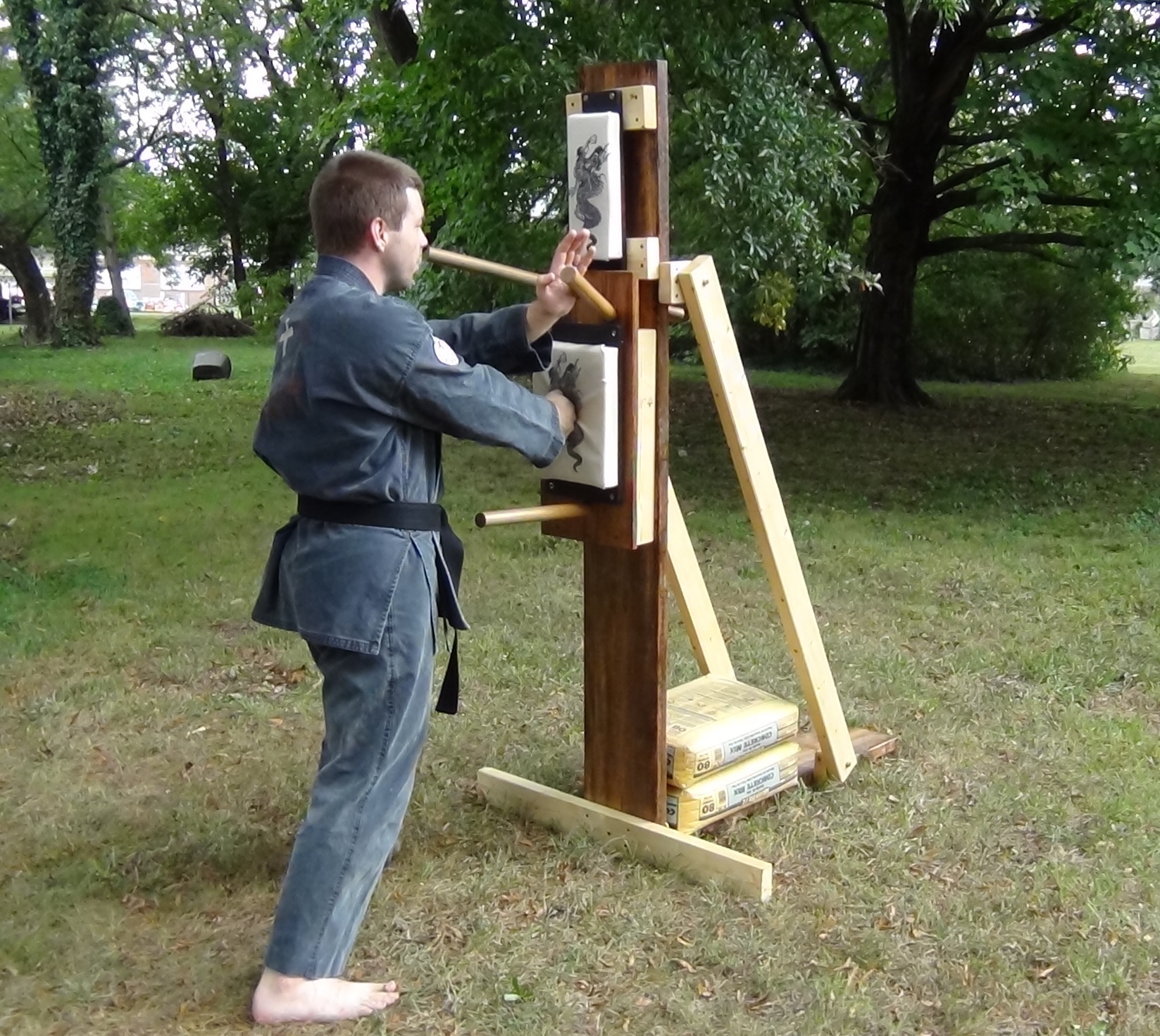Karate Wooden Dummy 10 Steps (with Pictures) Instructables