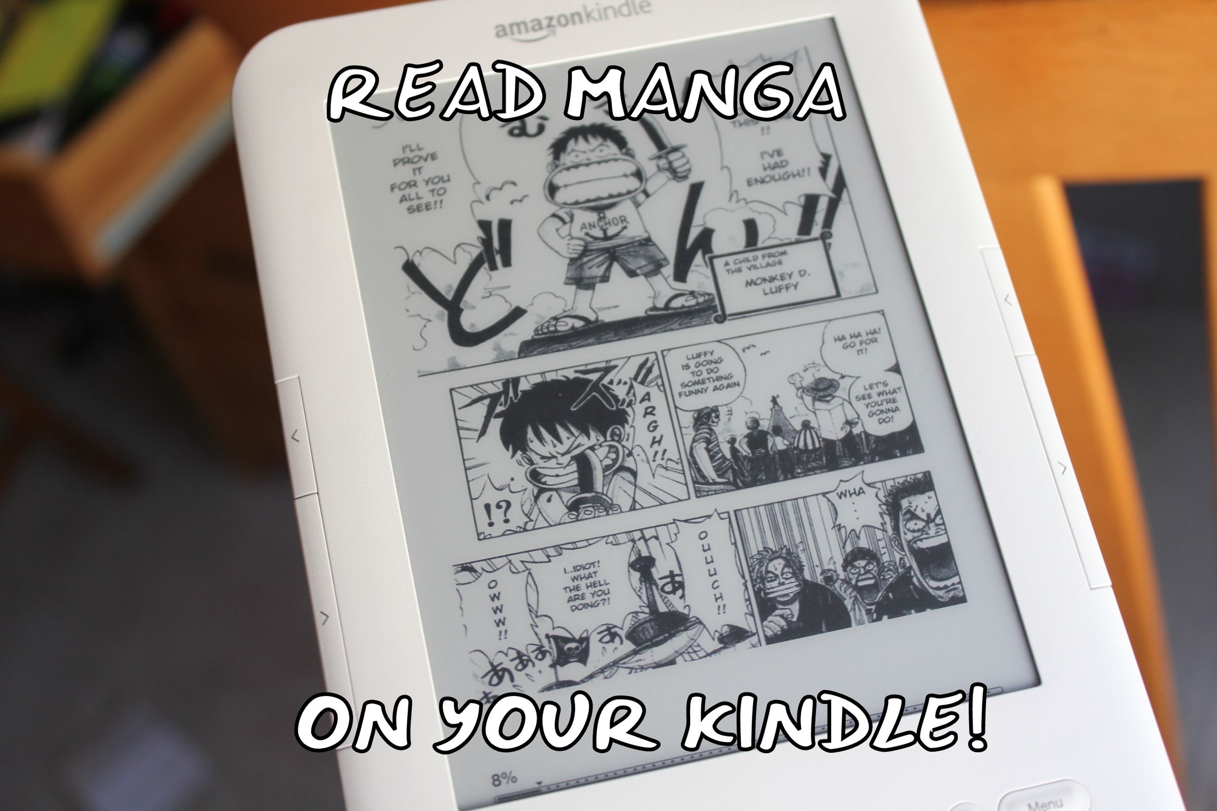 How to Read Manga on Your Kindle