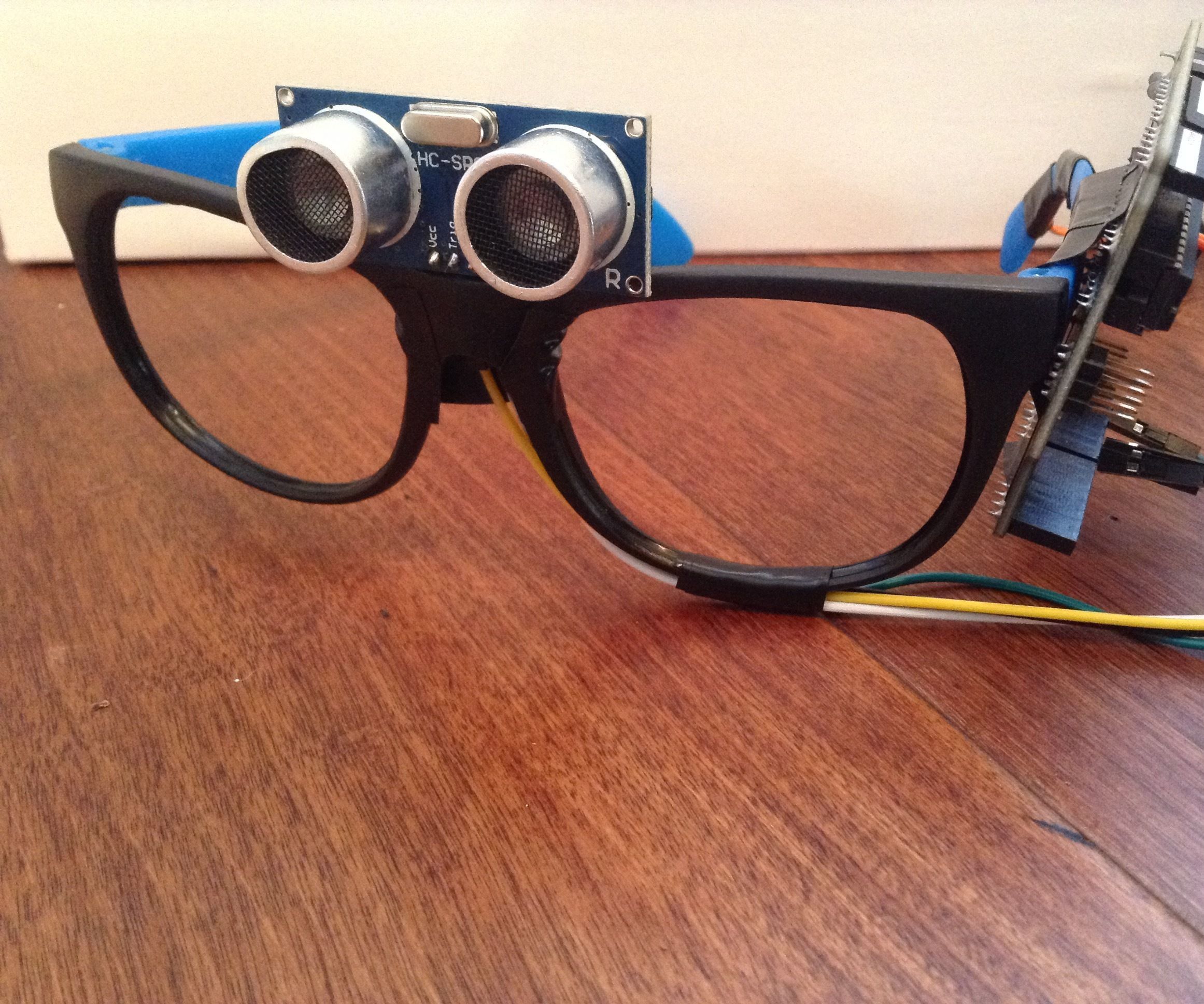 Ultrasonic Aid: an Aid Using an Ultrasonic Sensor for the Visually Impaired 