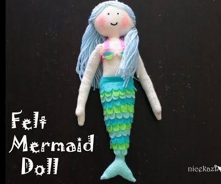 How to Make Felt Mermaid Doll