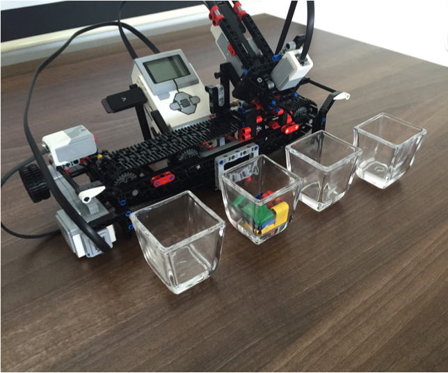 Color Sorter Lego Sorting Robot Lego Mindstorm Sorting Machine