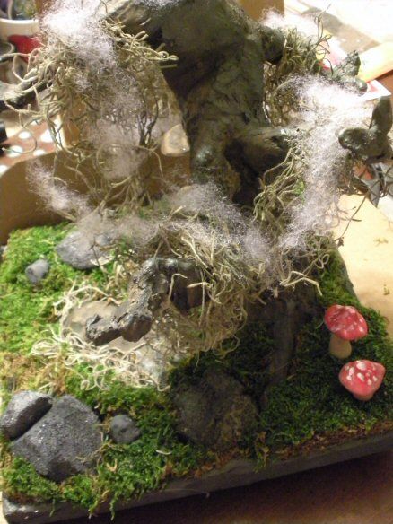 How to Make; Eerie Halloween Tree Decoration