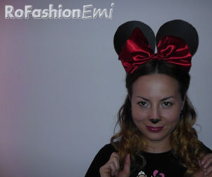 How to make Minnie ears (Halloween Special)