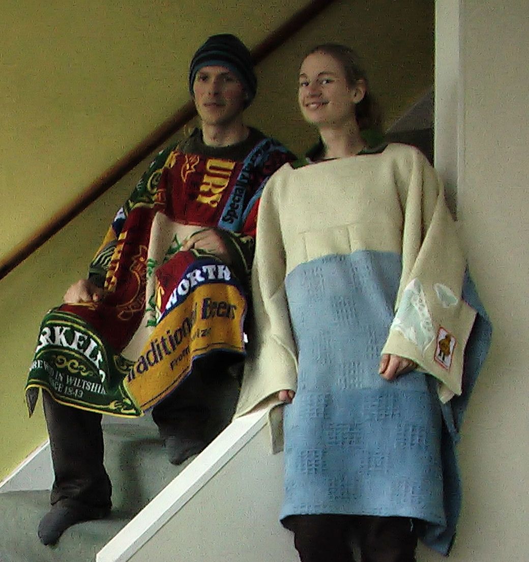 Beer-towel-poncho of usefulness!