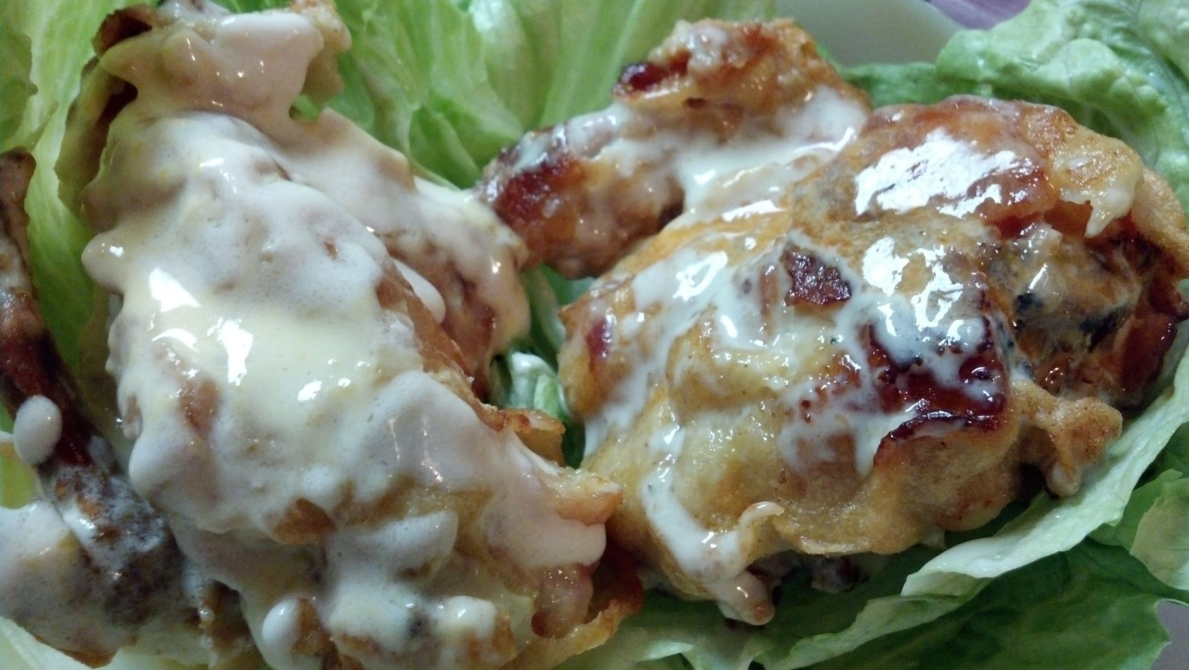 Bacon Fried Science Wings..