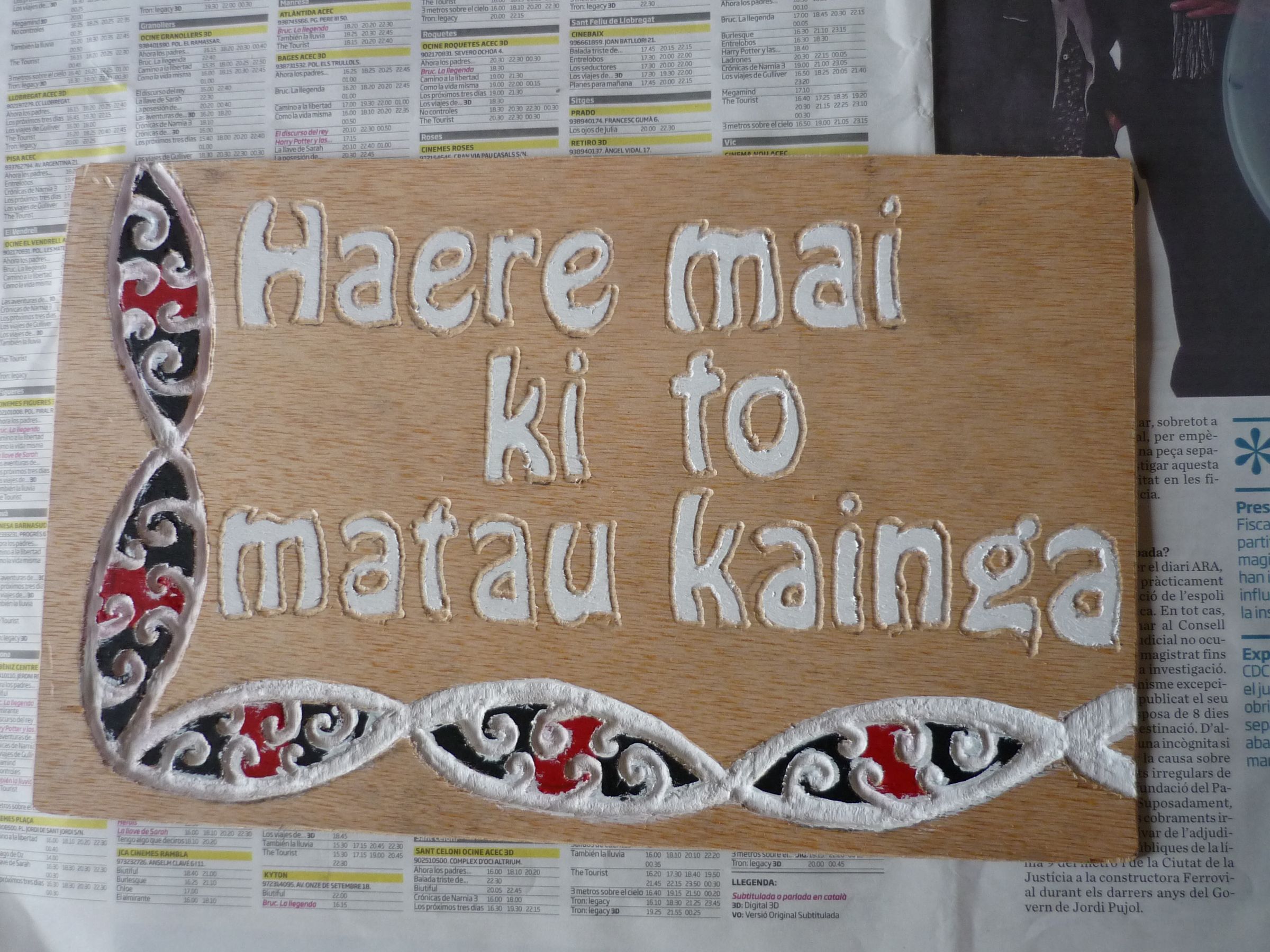Welcoming Sign