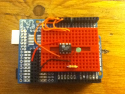Programming the ATTiny85 With a Test Program