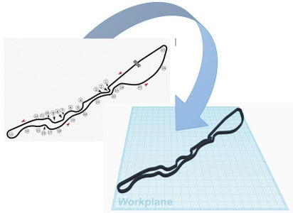 3D Printable Track (Inkscape and Tinkercad Tutorial)