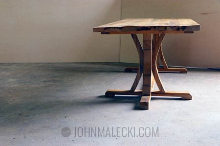 DIY Rustic Farmhouse Dining Table : 8 Steps (with Pictures) - Instructables