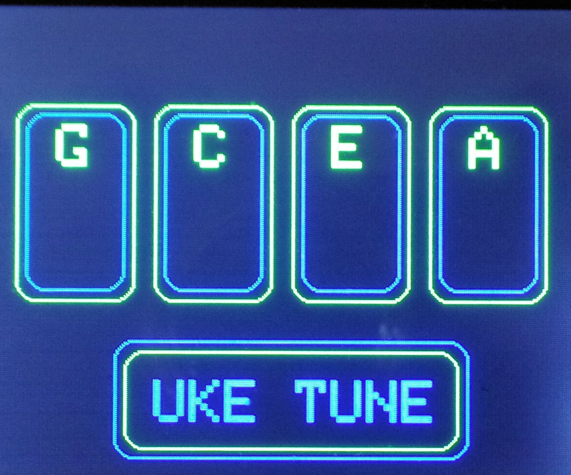 Arduino Ukulele Tuner