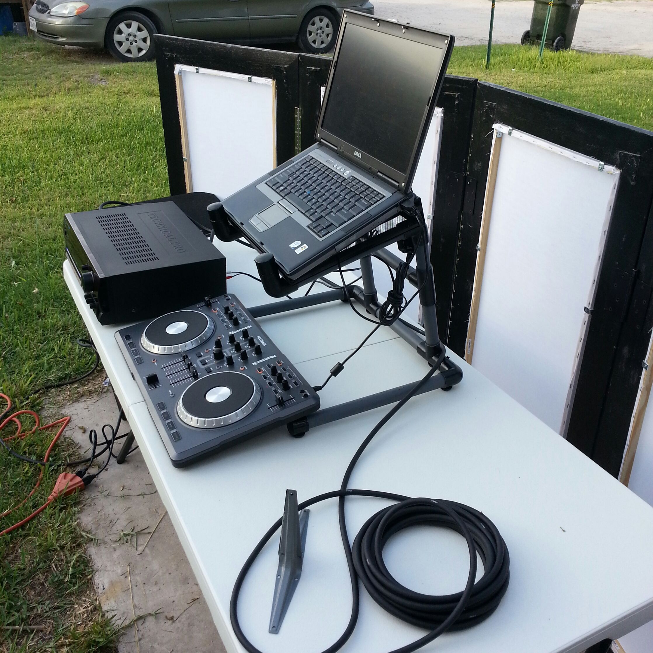PVC DJ Laptop and Mixer Stand 8 Steps Instructables