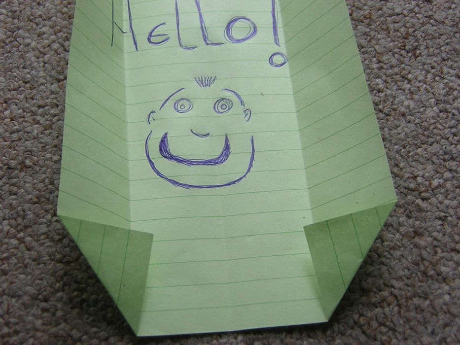 Turn Your Letter Into It`s Own Envelope. : 8 Steps - Instructables