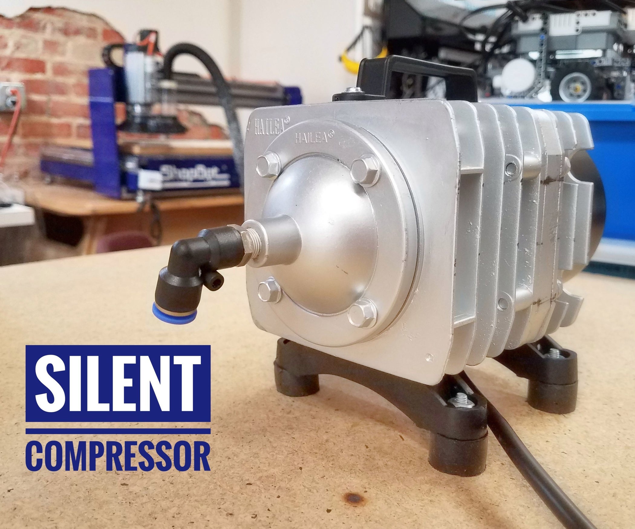 Silent Air Compressor 8 Steps Instructables